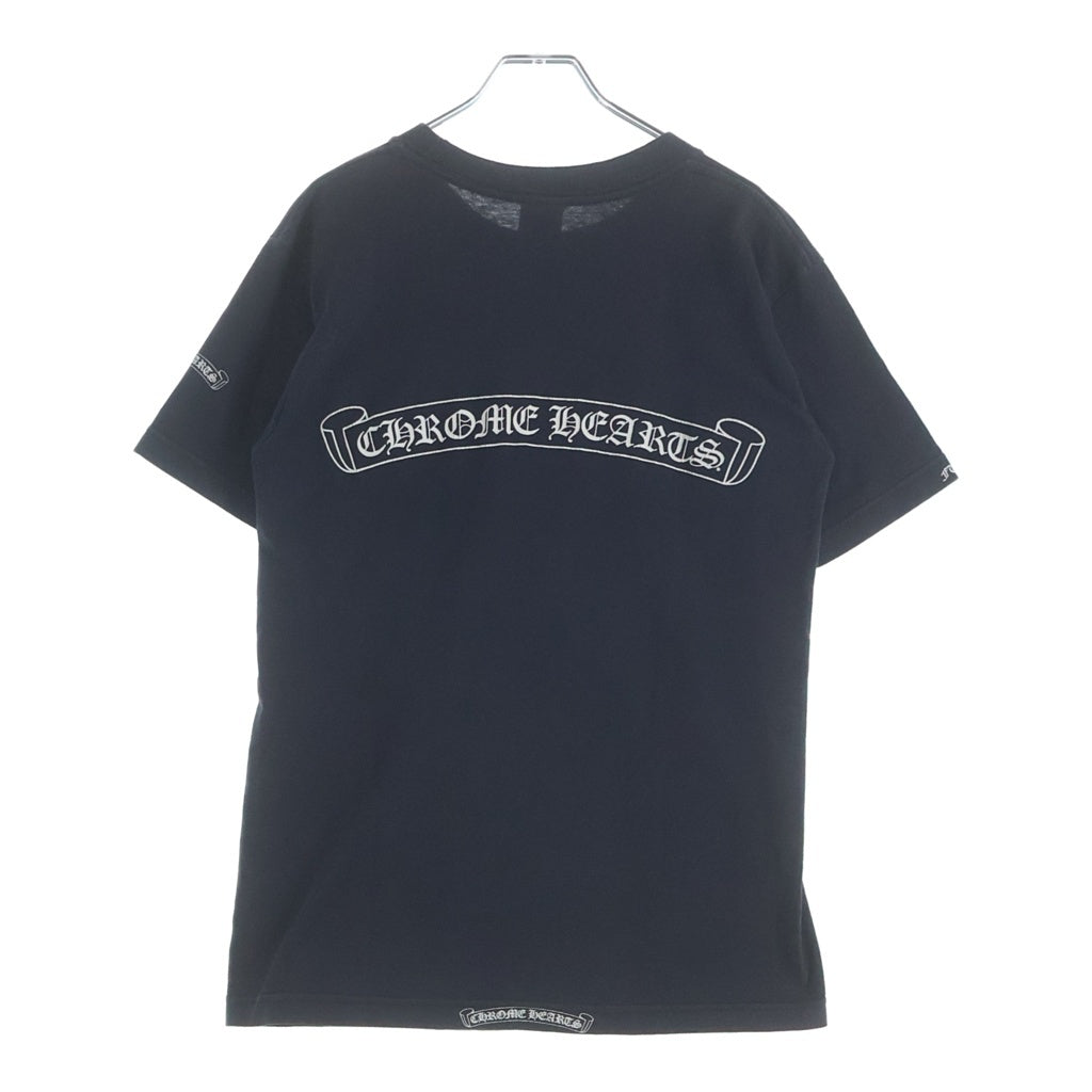 CHROME HEARTS(クロムハーツ) OLD VINE DAGGER LOGO S/S TEE オールド ヴァインダガーロゴプリント Tシャツカットソー ホワイト