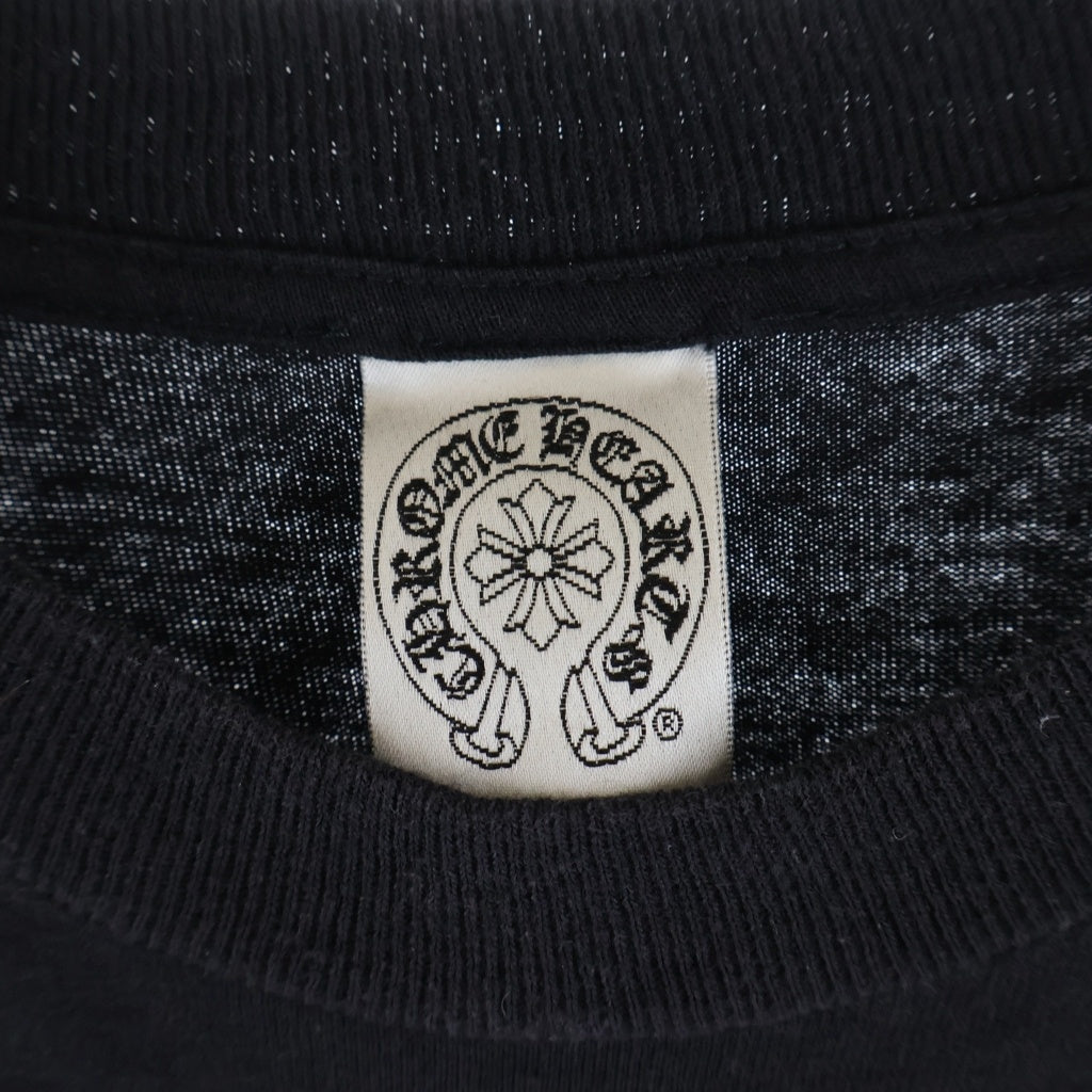 CHROME HEARTS(クロムハーツ) × A BATHING APE Baby Milo Horseshoe Tee ベイビーマイロ ホースシュー 半袖Tシャツ カットソー ブラック