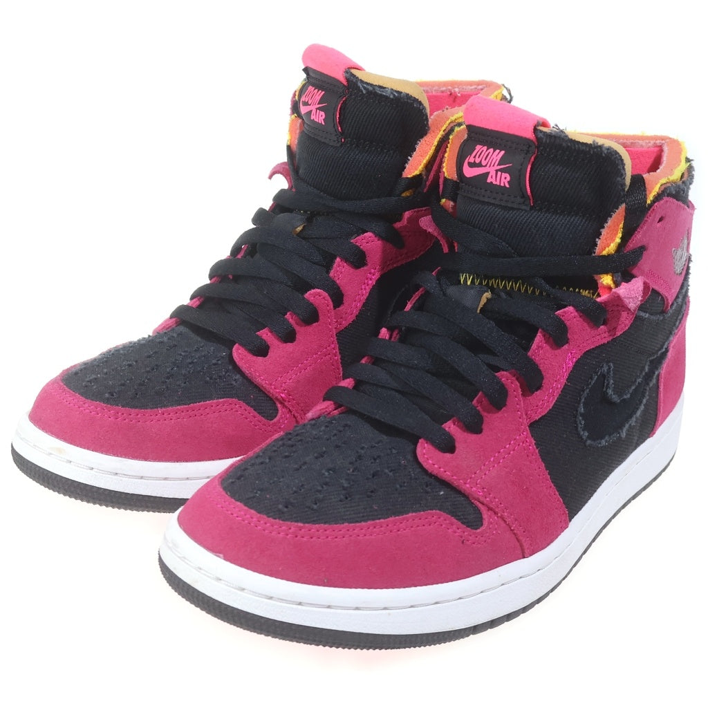 NIKE(ナイキ) AIR JORDAN 1 HIGH ZOOM AIR CMFT エアジョーダン1 ハイ ズーム エア ハイカットスニーカー ピンク US8.5/26.5cm CT978-601