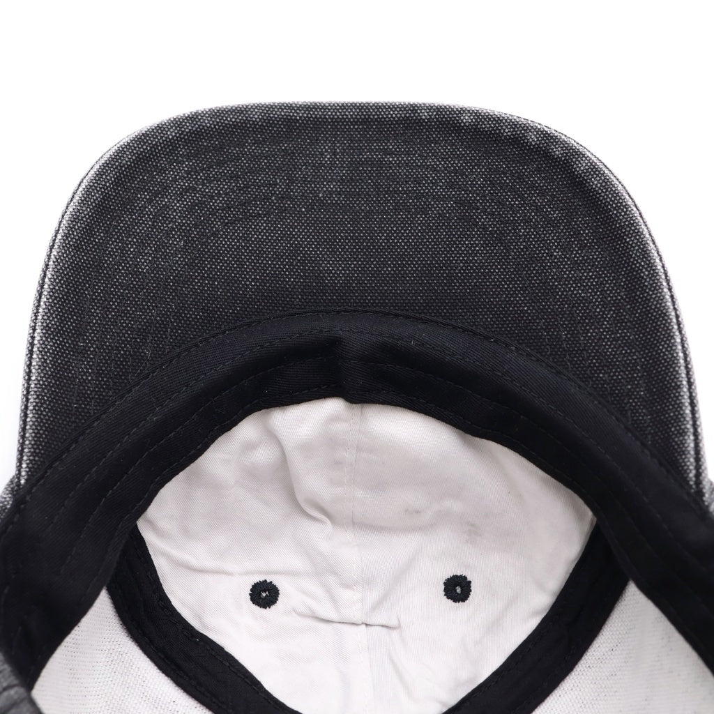 SUPREME(シュプリーム) 26SS Pigment Coated S Logo 6Panel ピグメントコーティング ロゴデザイン ベースボールキャップ 帽子 ブラック