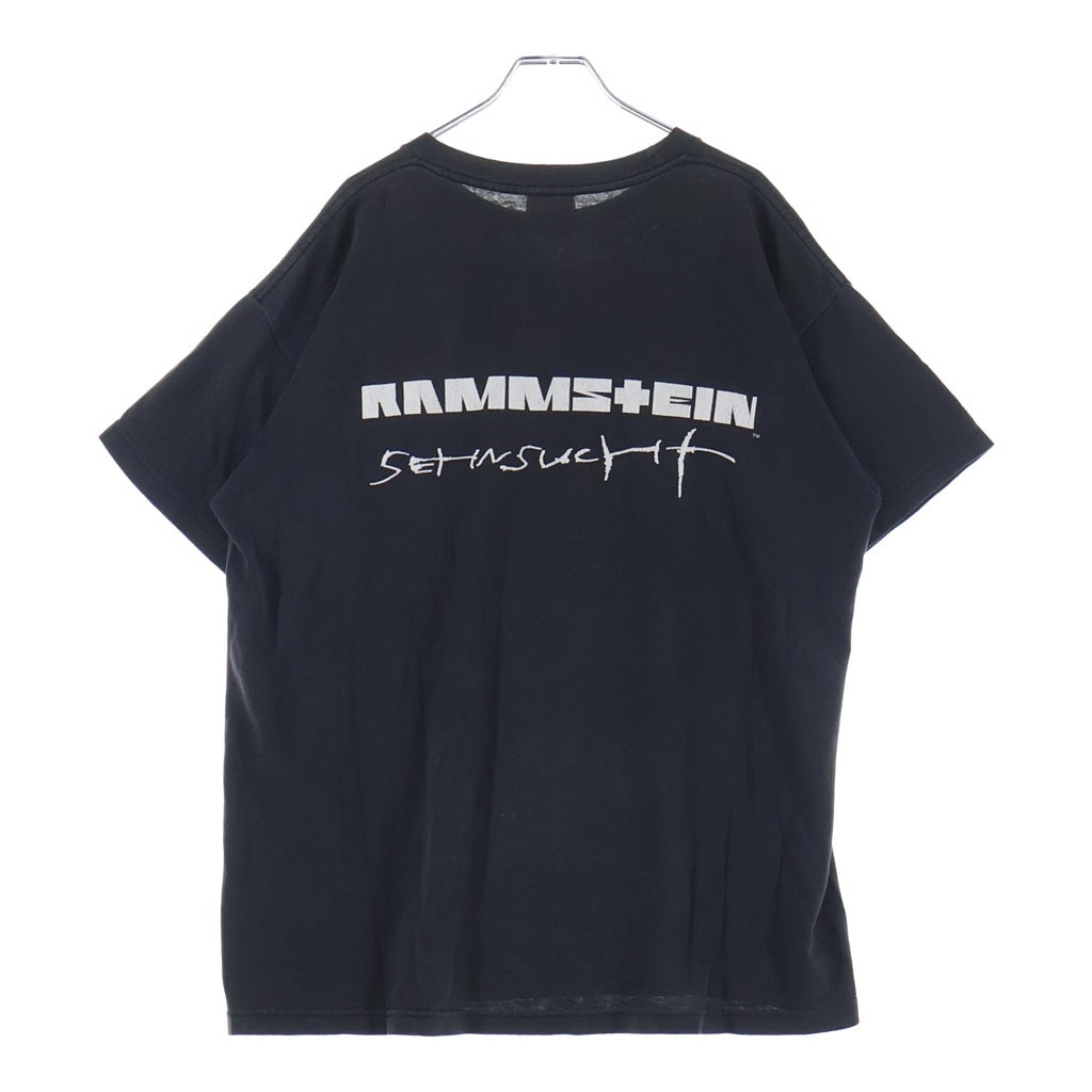 VINTAGE(ヴィンテージ) 90s Rammstein S/S Tee ラムシュタイン 半袖Tシャツ カットソー ブラック