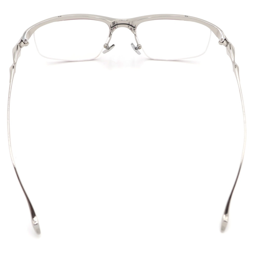 GENTLE MONSTER(ジェントルモンスター) KRO 02 GLASSES サイドデザイン サングラス 眼鏡 シルバー