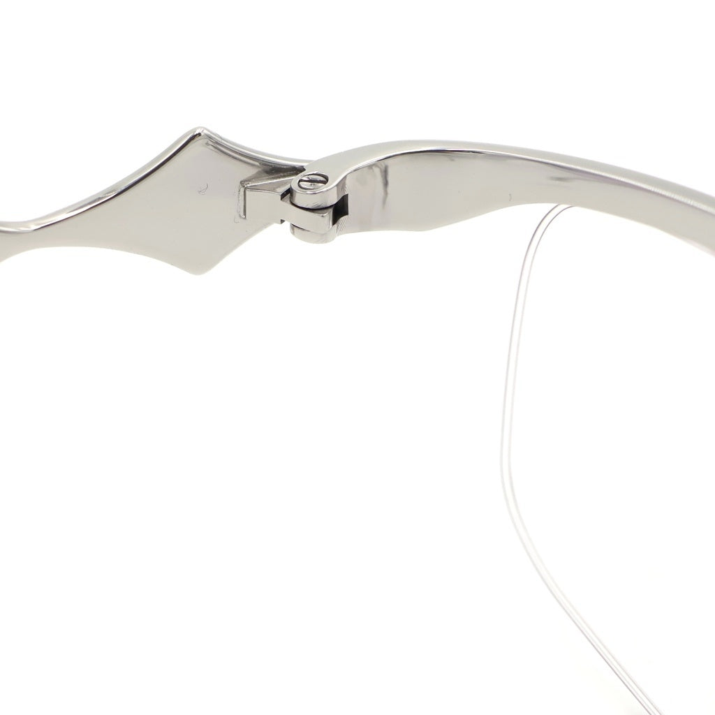 GENTLE MONSTER(ジェントルモンスター) KRO 02 GLASSES サイドデザイン サングラス 眼鏡 シルバー