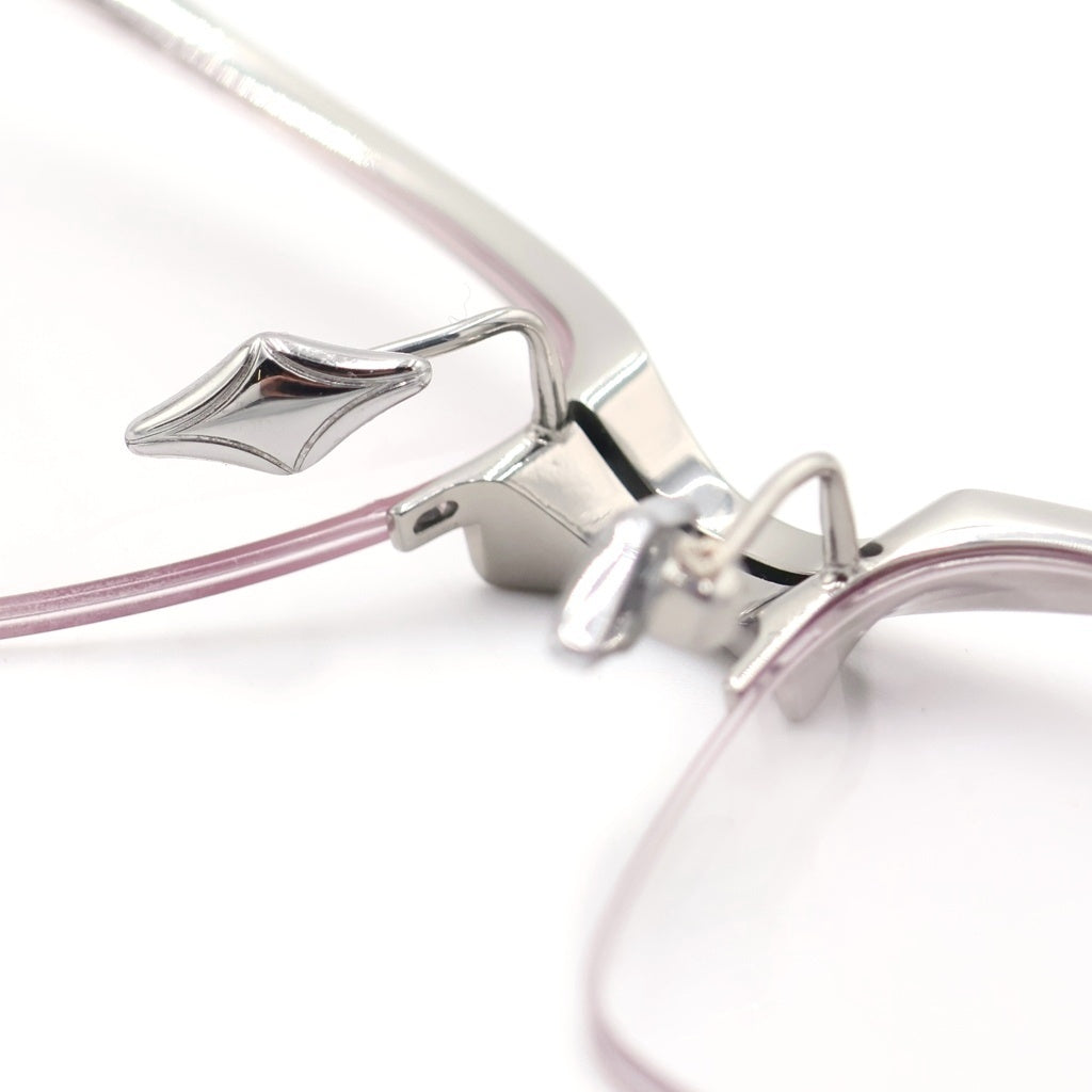 GENTLE MONSTER(ジェントルモンスター) KRO 02 GLASSES サイドデザイン サングラス 眼鏡 シルバー