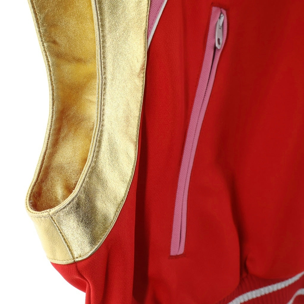 GUCCI(グッチ) Sequin Zip Up Jacket スパンコールジップジャケット レッド 737404