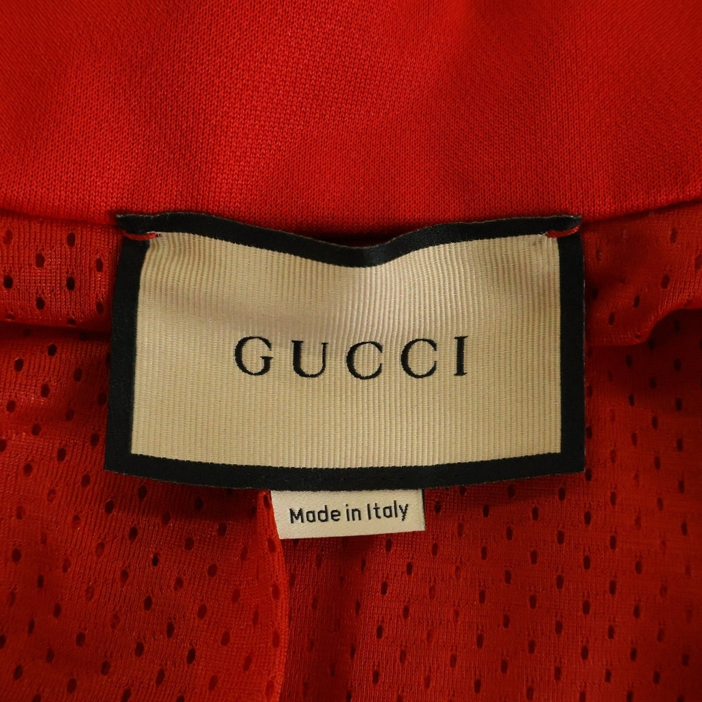 GUCCI(グッチ) Sequin Zip Up Jacket スパンコールジップジャケット レッド 737404