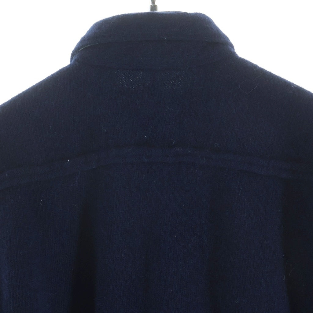 JUNYA WATANABE COMME des GARCONS(ジュンヤワタナベ コムデギャルソン) 03AW 刺繍デザイン ウールジャケット ネイビー WK-B035