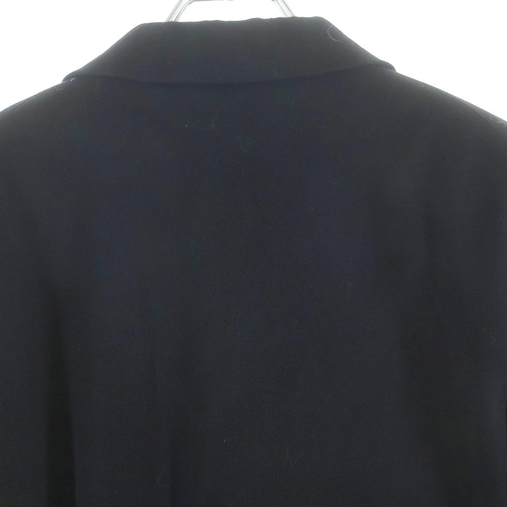 COMME des GARCONS(コムデギャルソン) アームデザイン切替 ウールジャケット ブラック/イエロー PK-J035