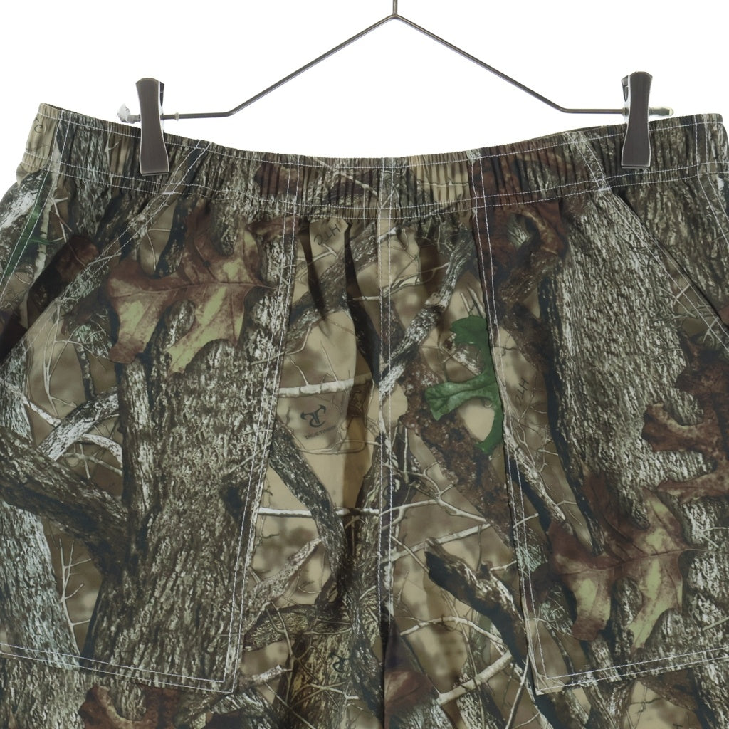 SUPREME(シュプリーム) 26SS Nylon Painter Short 総柄デザイン ナイロンショーツ ハーフパンツ ブラウン