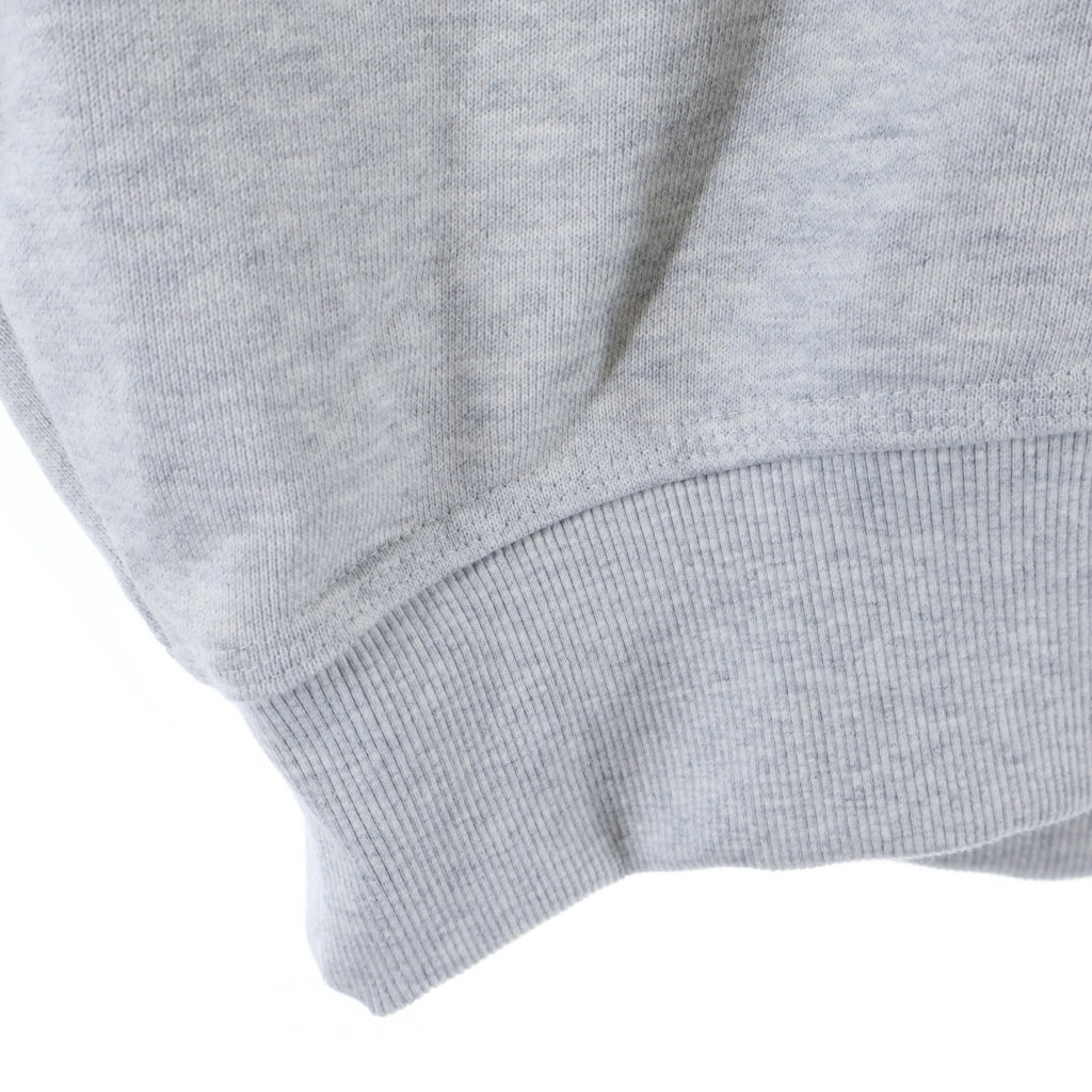 adidas(アディダス) ×BAD BANY HEAVY CREWNECK HOODED BALACLAVA SWEATSHIRT ヘビー クルーネック フーデッド バラクラバ スウェット トレーナ グレー KF1798