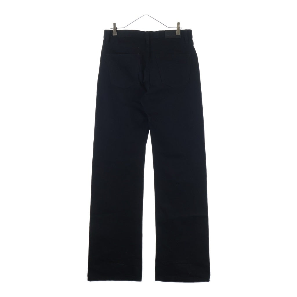 GUCCI(グッチ) 26SS ホースビットデザイン ボタンフライ デニムパンツ ブラック 860844 XDDFZ