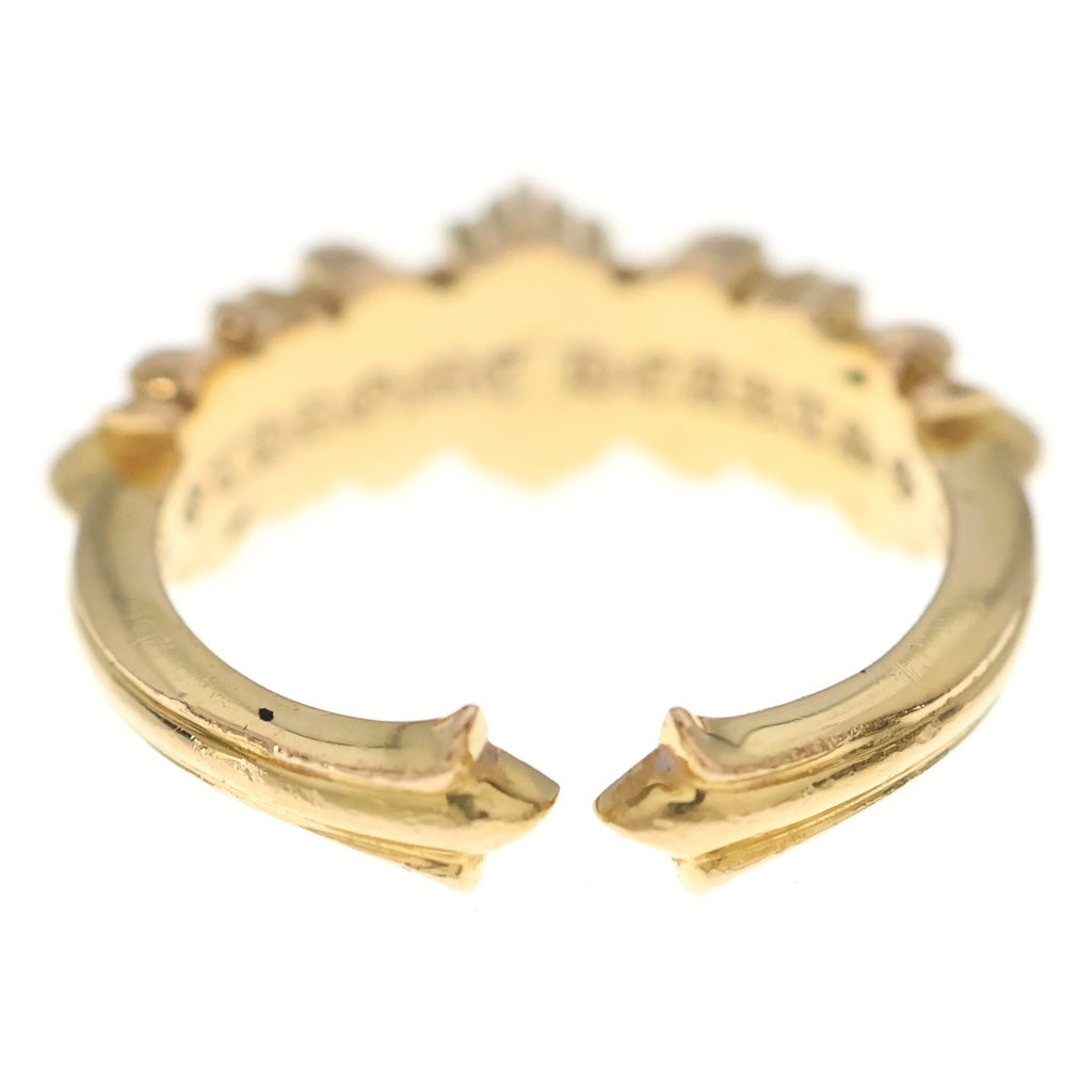 CHROME HEARTS(クロムハーツ) 22K BABY CLSC ベイビークラシック ダブルフローラルリング ゴールド