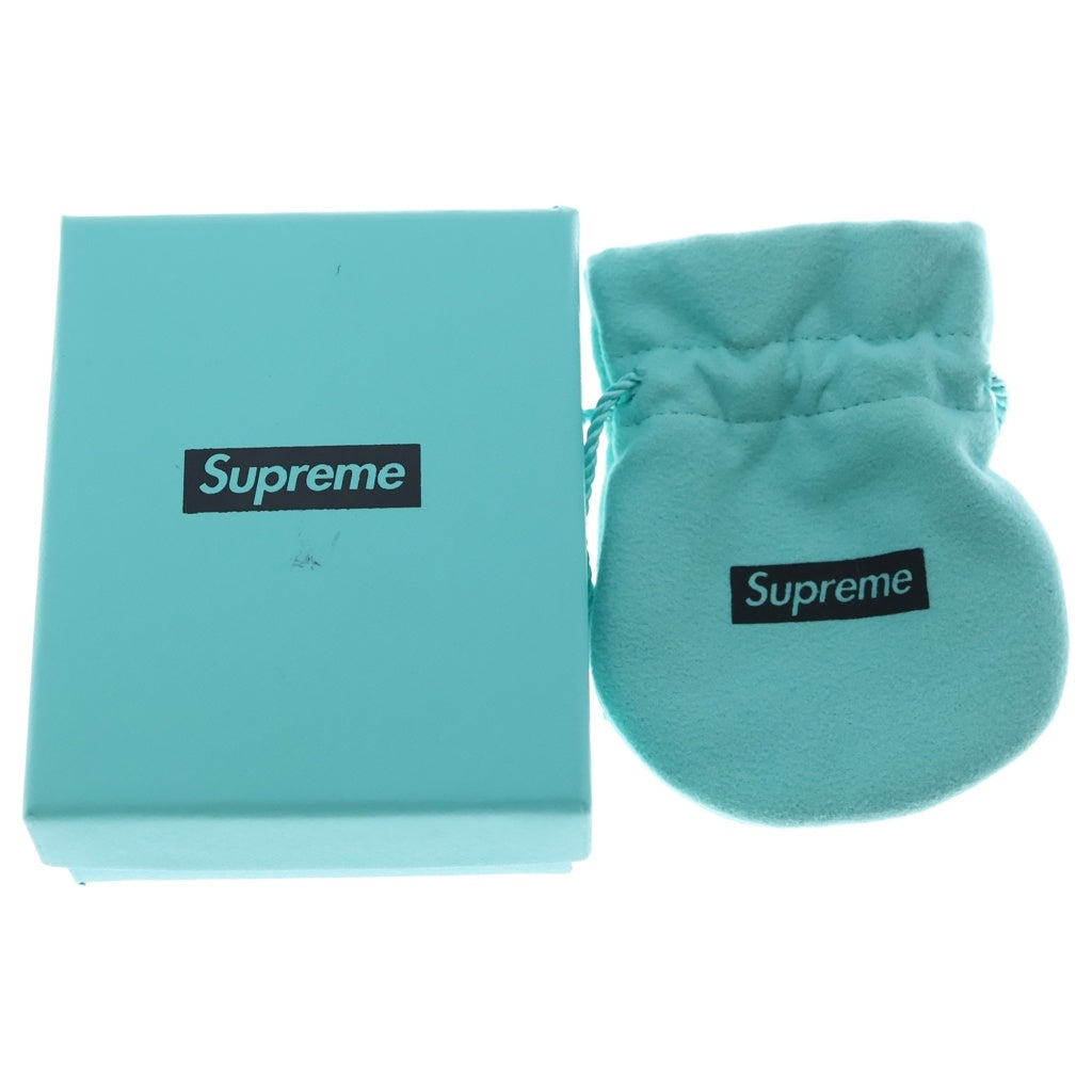 SUPREME(シュプリーム) ×TIFFANY ティファニー リターントゥー ハート タグ ピアス シルバー レディース