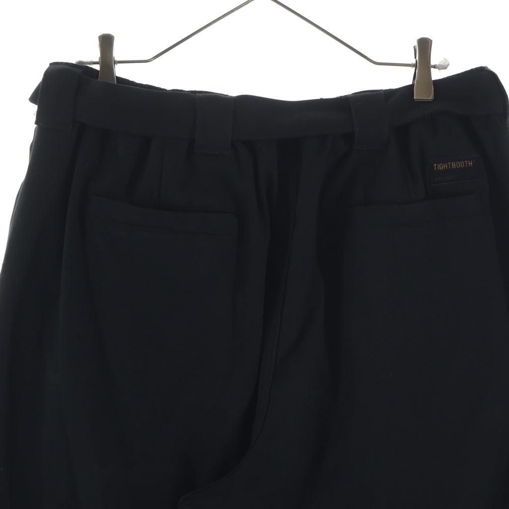 TIGHTBOOTH(タイトブース) 25AW BAGGY SLACKS バギースラックス ボトムス ブラック