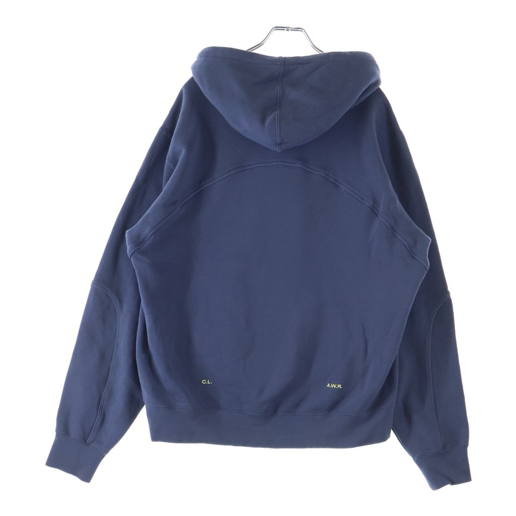 NIKE(ナイキ) ×NOCTA FLEECE HOODIE ノクタ フリース ロゴデザイン フーデッド スウェット パーカー ブルー FN7659-491