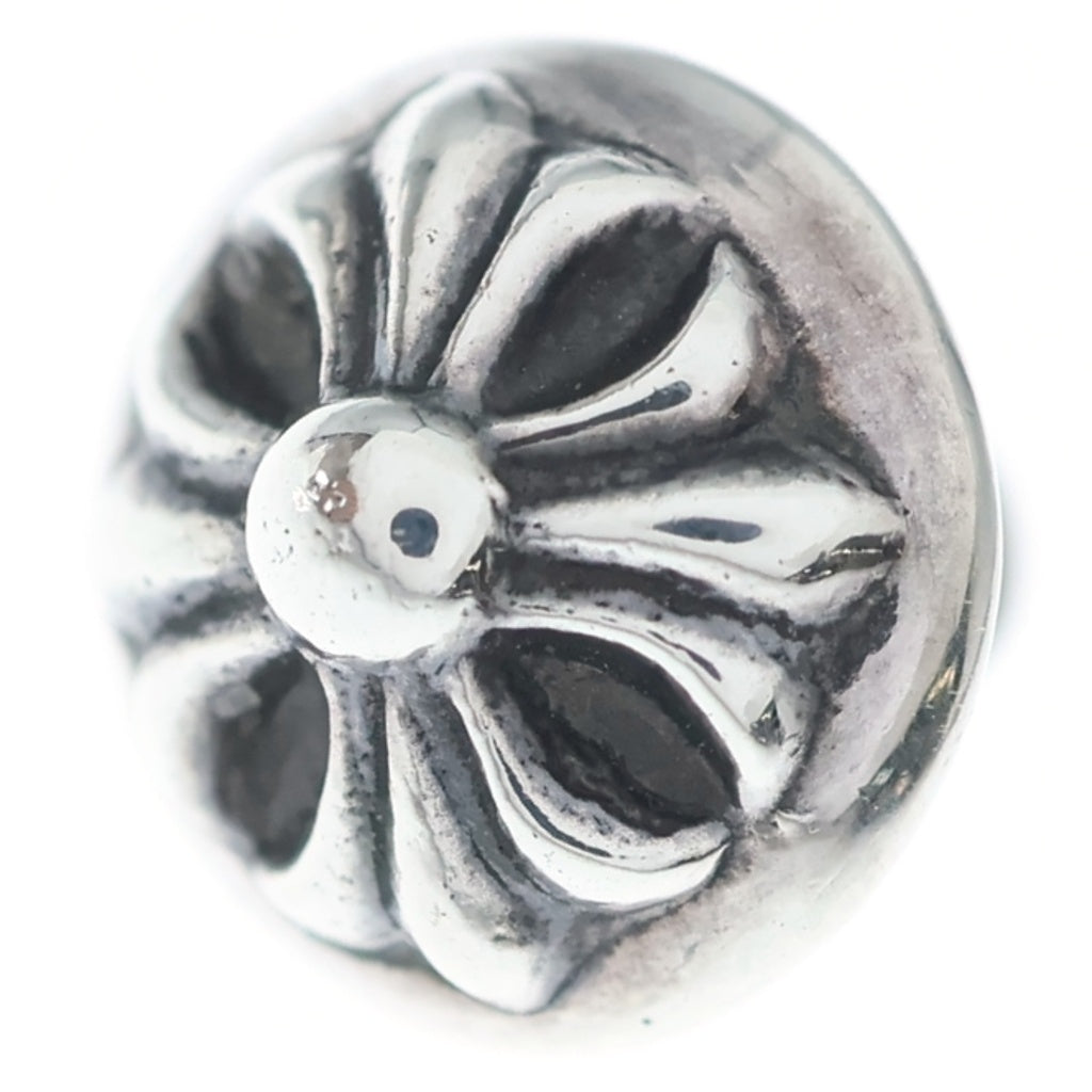 CHROME HEARTS(クロムハーツ) STUD CRSBLL クロスボールスタッドピアス シルバー BCA110