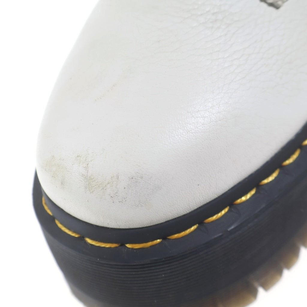 Dr.Martens(ドクターマーチン) 1406 PASCAL MAX パスカルマックス ホール厚底ブーツ ホワイト/ブラック UK5 レディース