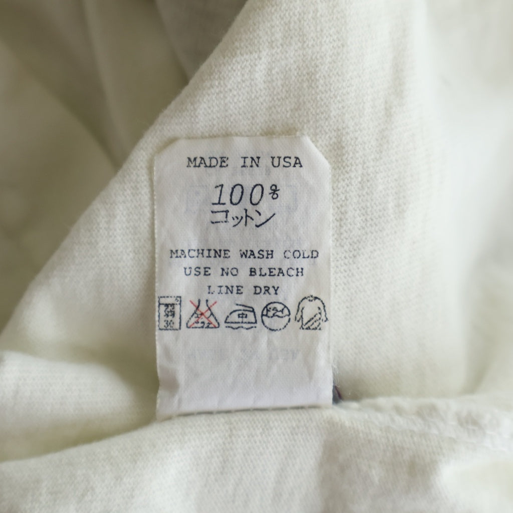 STUSSY(ステューシー) 90S VINTAGE ヴィンテージ チャイルドフォトデザイン クルーネック カットソー ラグランTシャツ ブラウン