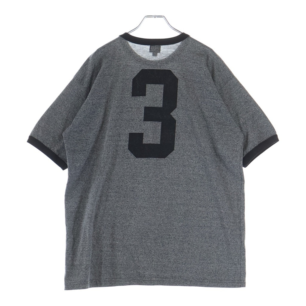 STUSSY(ステューシー) 90S VINTAGE CITY ヴィンテージ リンガーネック カットソー 半袖Tシャツ グレー
