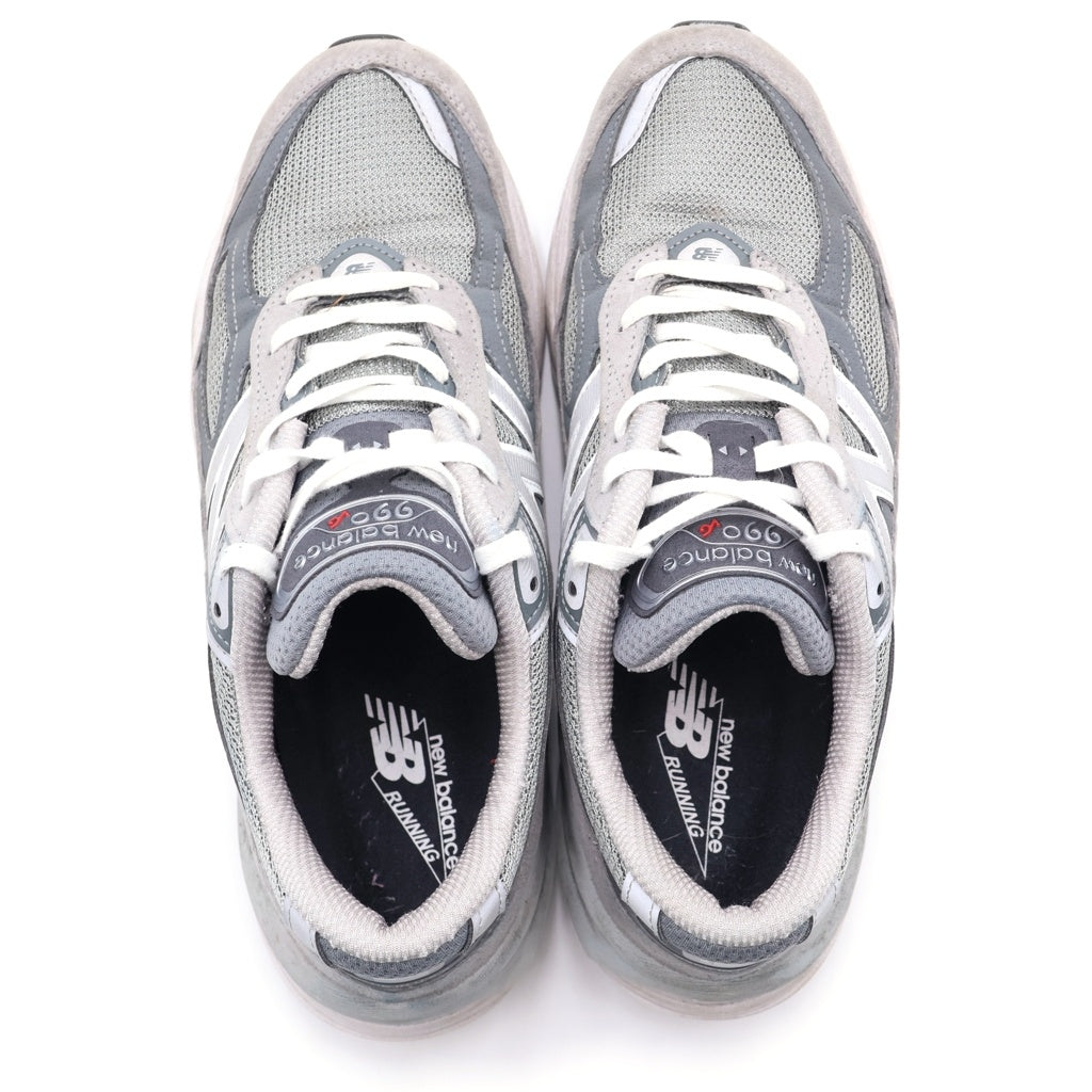 New Balance(ニューバランス) 990V6 メッシュローカットスニーカー USA製 グレー US9.5/27.5cm M990GL6