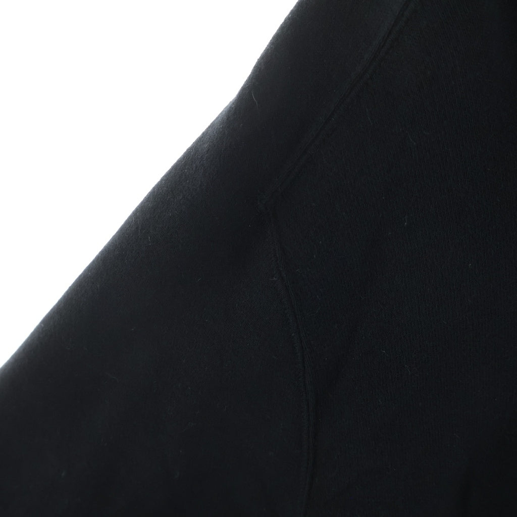 WTAPS(ダブルタップス) ×Sacai Flock Print Hoodie サカイプルオーバーパーカーフーディー ブラック 25-0925S