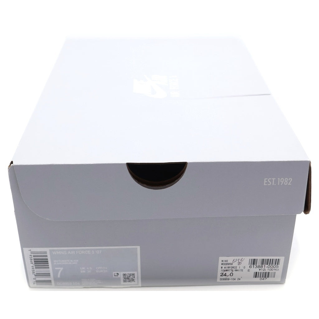 NIKE(ナイキ) WMNS AIR FORCE 1 LOW ウィメンズ エアーフォース ローカットスニーカー ホワイト US7/24cm レディース DD8959-104