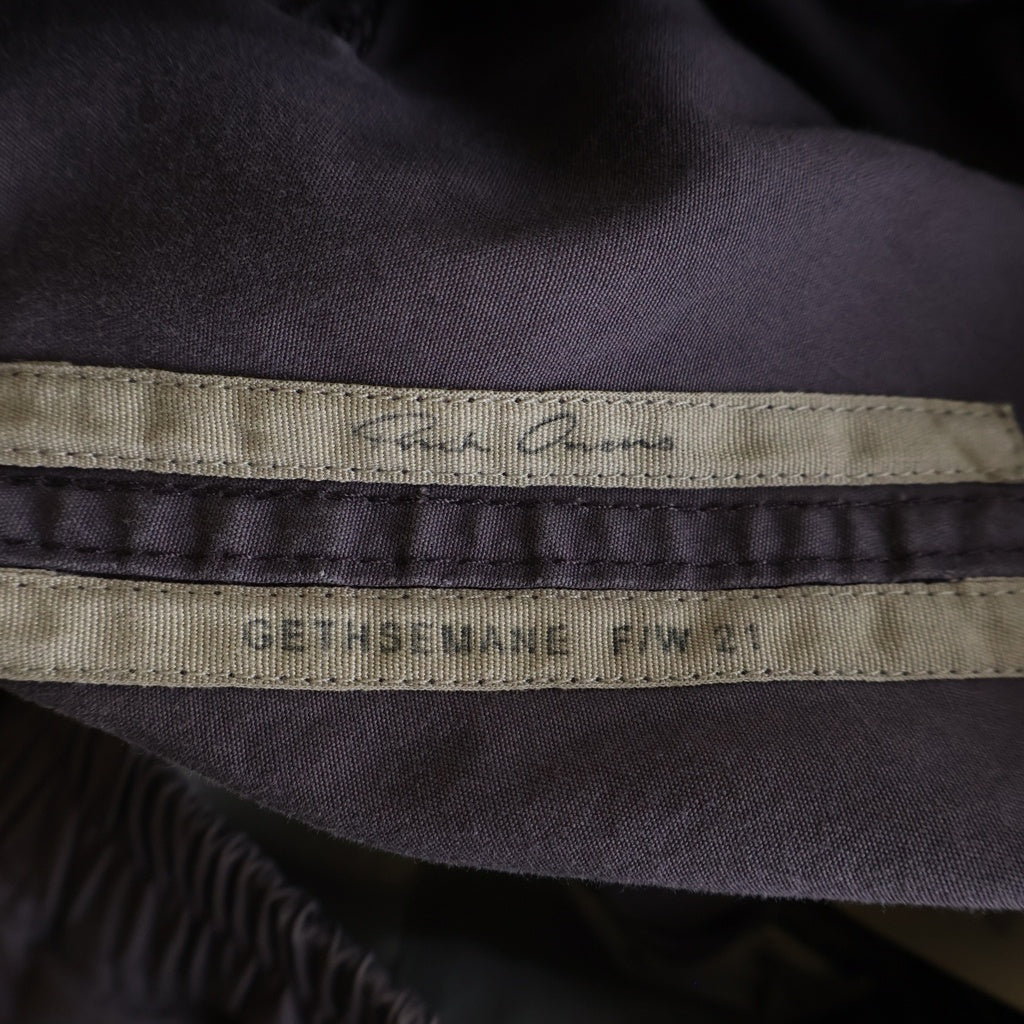 Rick Owens(リックオウエンス) 21AW BELA PANTS ベラパンツ サルエルパンツ イージーパンツ パープル RU02A5361-TE