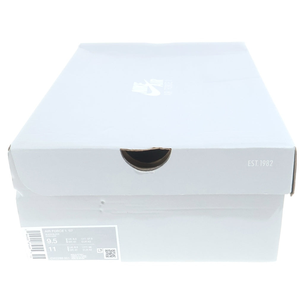 NIKE(ナイキ) Air Force 1 Low エアフォース1 ローカットスニーカー ブラック US9.5/27.5cm CW2288-001