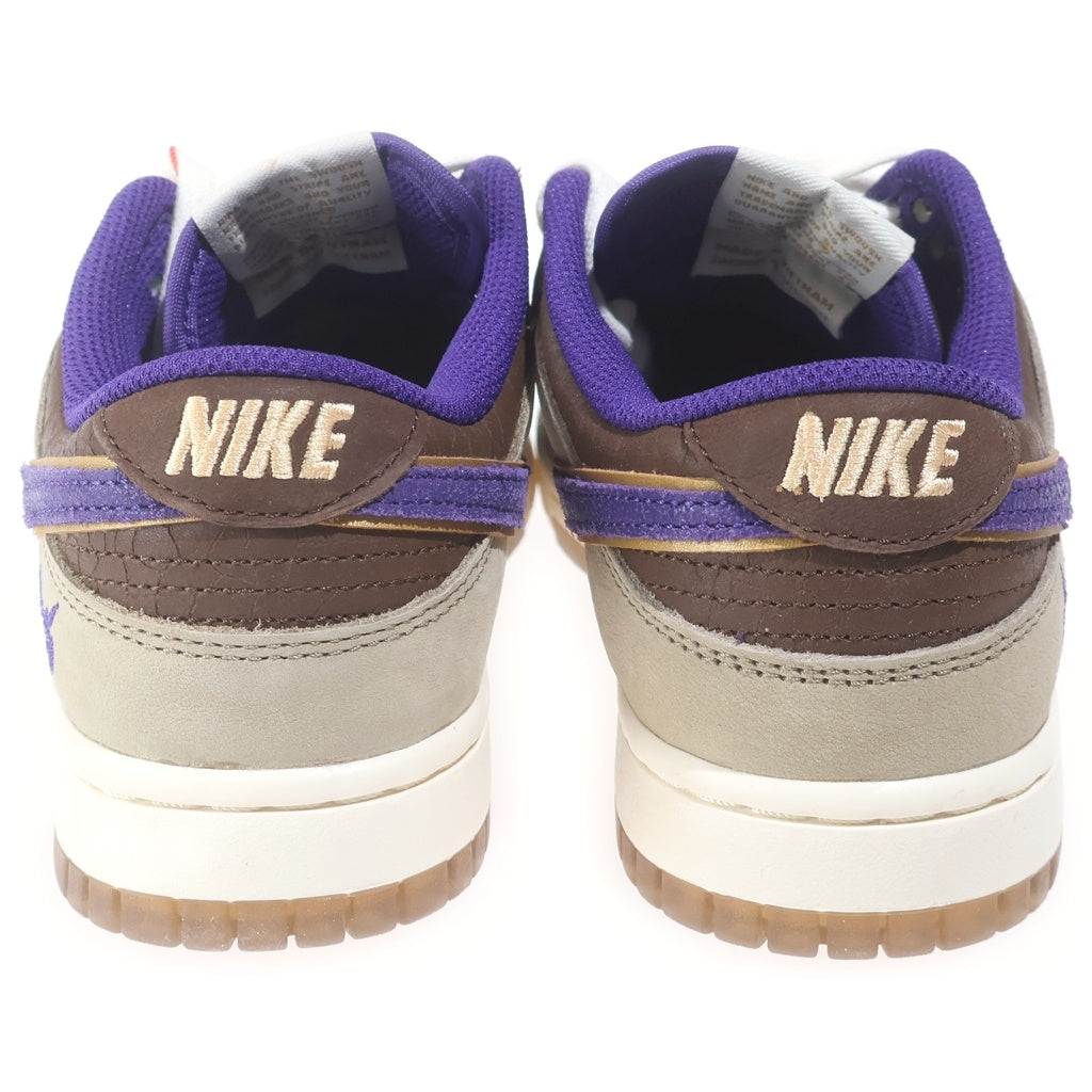 NIKE(ナイキ) DUNK LOW PRM SETSUBUN ダンク プレミアム 節分 ローカットスニーカー ブラウン/パープル US6/24cm DQ5009-268 レディース