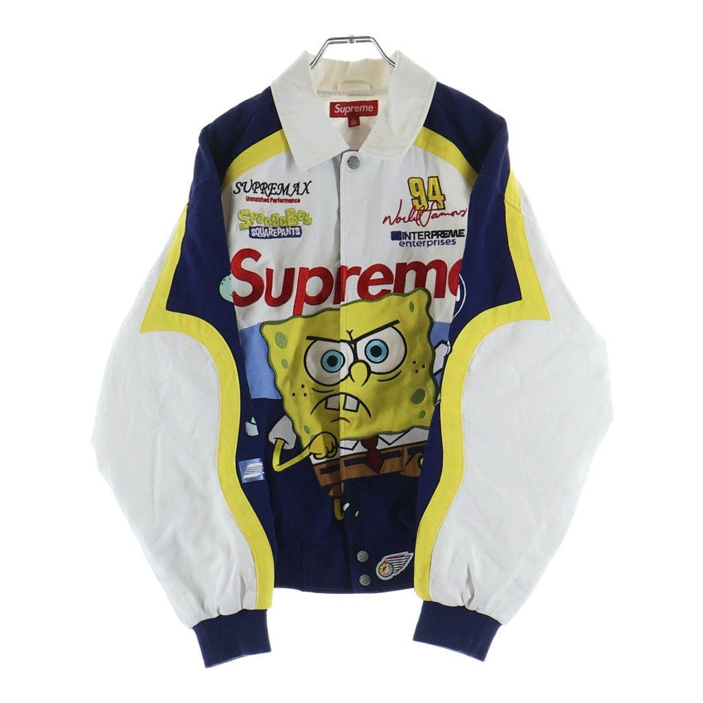 SUPREME(シュプリーム) Spongebob Racing Jacket スポンジボブ レーシングジャケット マルチ