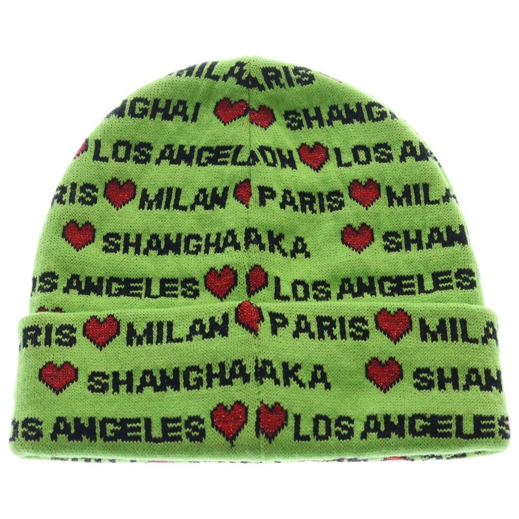 SUPREME(シュプリーム) 24AW Lime Beanie ライムビーニー 帽子 グリーン レディース