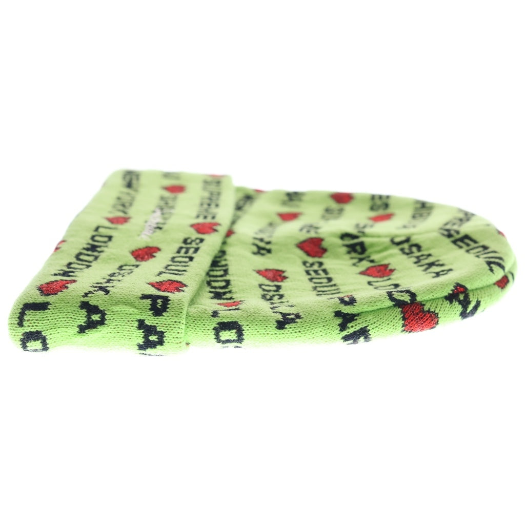 SUPREME(シュプリーム) 24AW Lime Beanie ライムビーニー 帽子 グリーン レディース