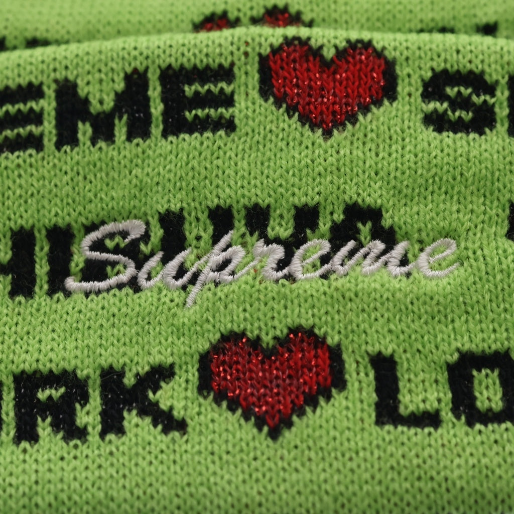 SUPREME(シュプリーム) 24AW Lime Beanie ライムビーニー 帽子 グリーン レディース