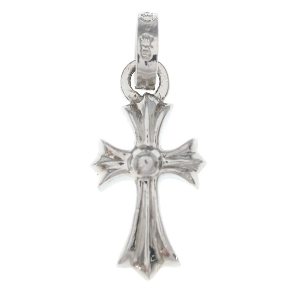 CHROME HEARTS(クロムハーツ) 18KWG CRS BBYFAT P/DIA ベイビーファットクロス PAVEダイヤ ペンダントトップ ホワイトゴールド BCA006