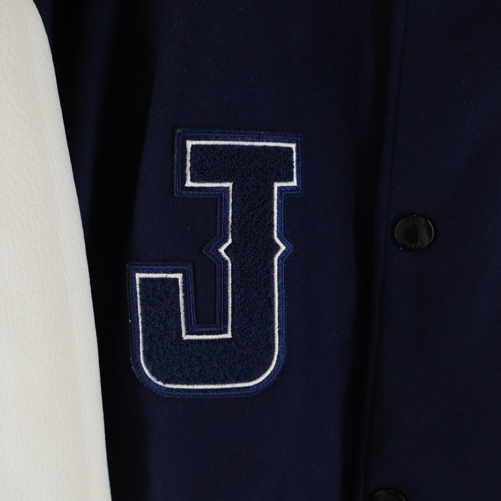 HUGO BOSS(ヒューゴボス) ×SHOHEI OHTANI スタジアムジャンパー フライジャケット ウール ネイビー 230-000-186-1814