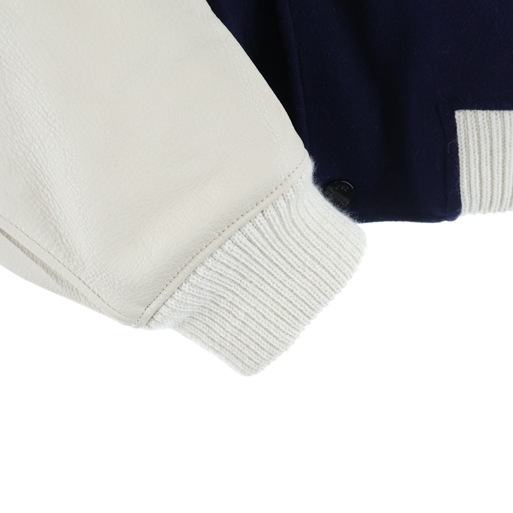 HUGO BOSS(ヒューゴボス) ×SHOHEI OHTANI スタジアムジャンパー フライジャケット ウール ネイビー 230-000-186-1814