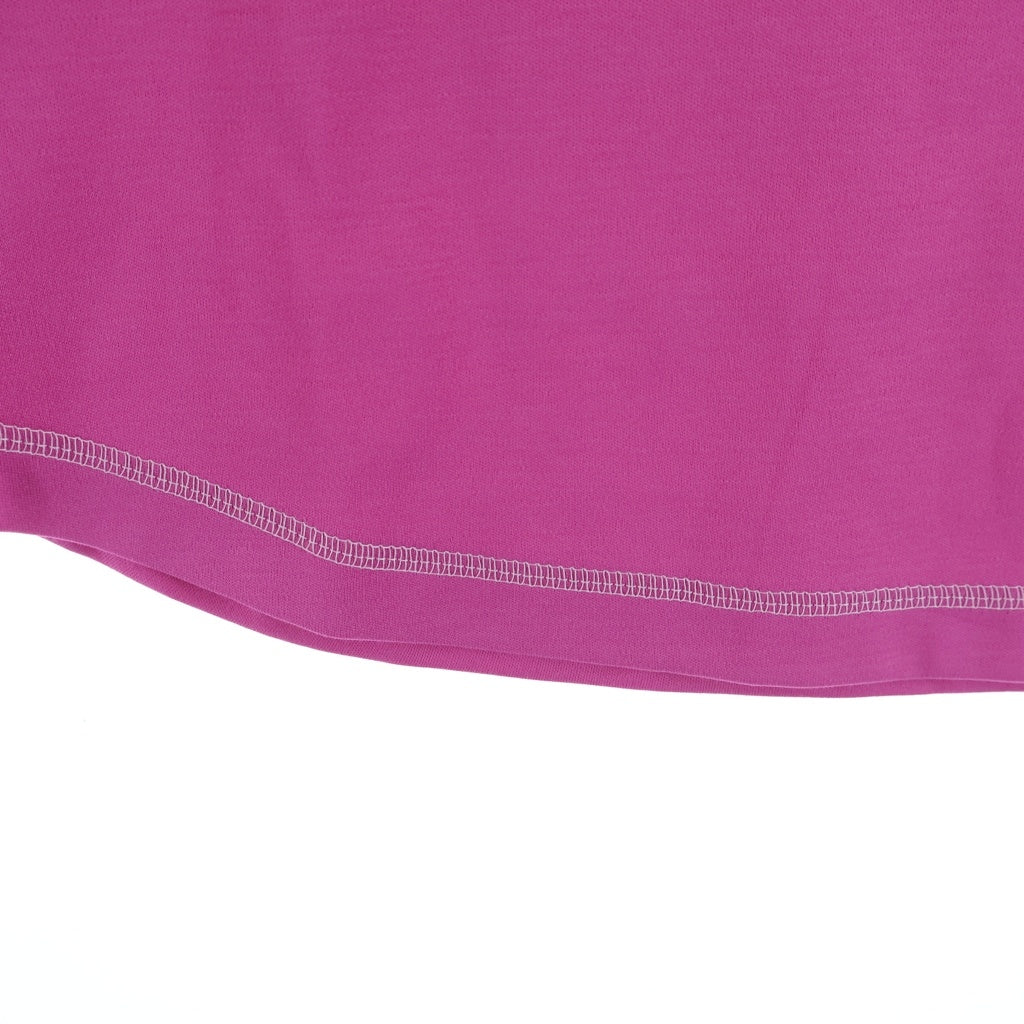 HERMES(エルメス) マイクロ カルトゥッシュ ブルーノワール 半袖Tシャツ カットソー ピンク レディース 5H4630DC