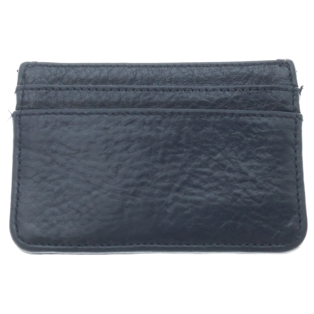 CHROME HEARTS(クロムハーツ) DOUBLE SIDE ダブルサイド スクロールラベル付レザーカードケース