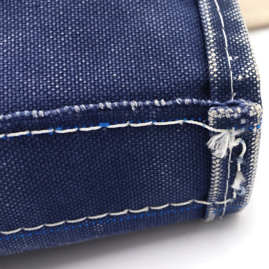 L.L.Bean(エルエルビーン) 80S RED DELUXE TOTE ギザタグ デラックストートバッグ ネイビー/レッド