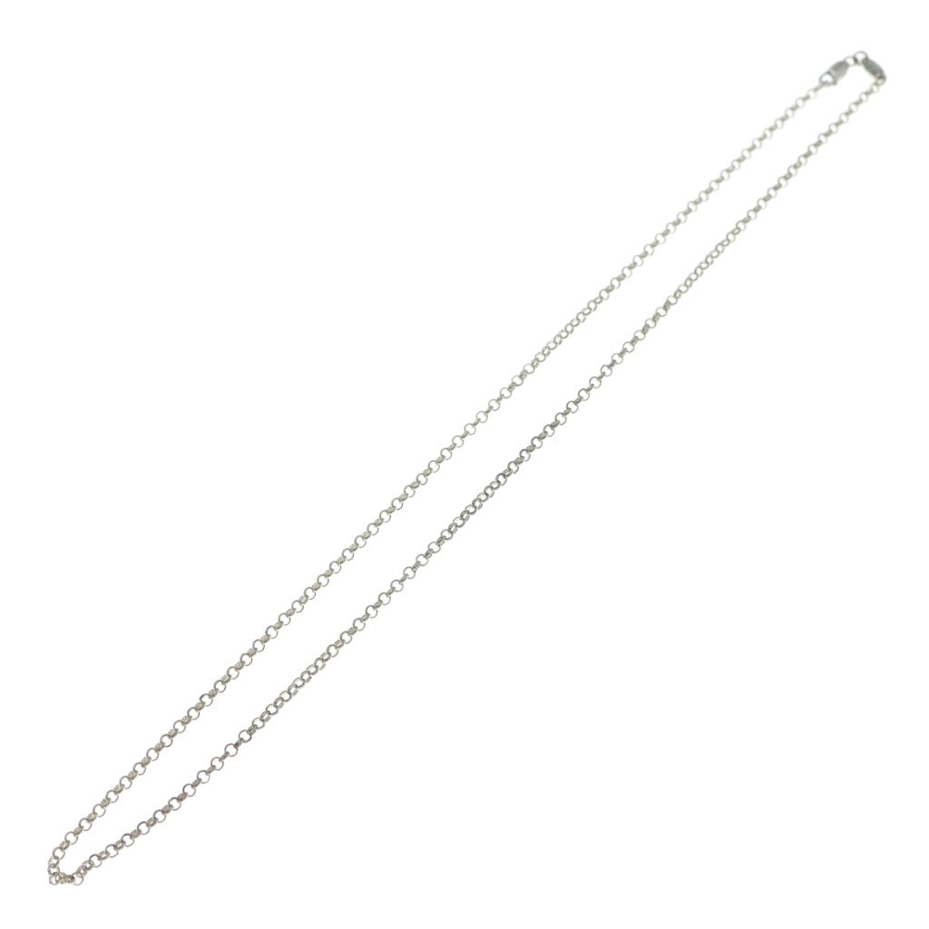 CHROME HEARTS(クロムハーツ) NECKCHAIN R18 ロールチェーンネックレス 18inch シルバー BCA083