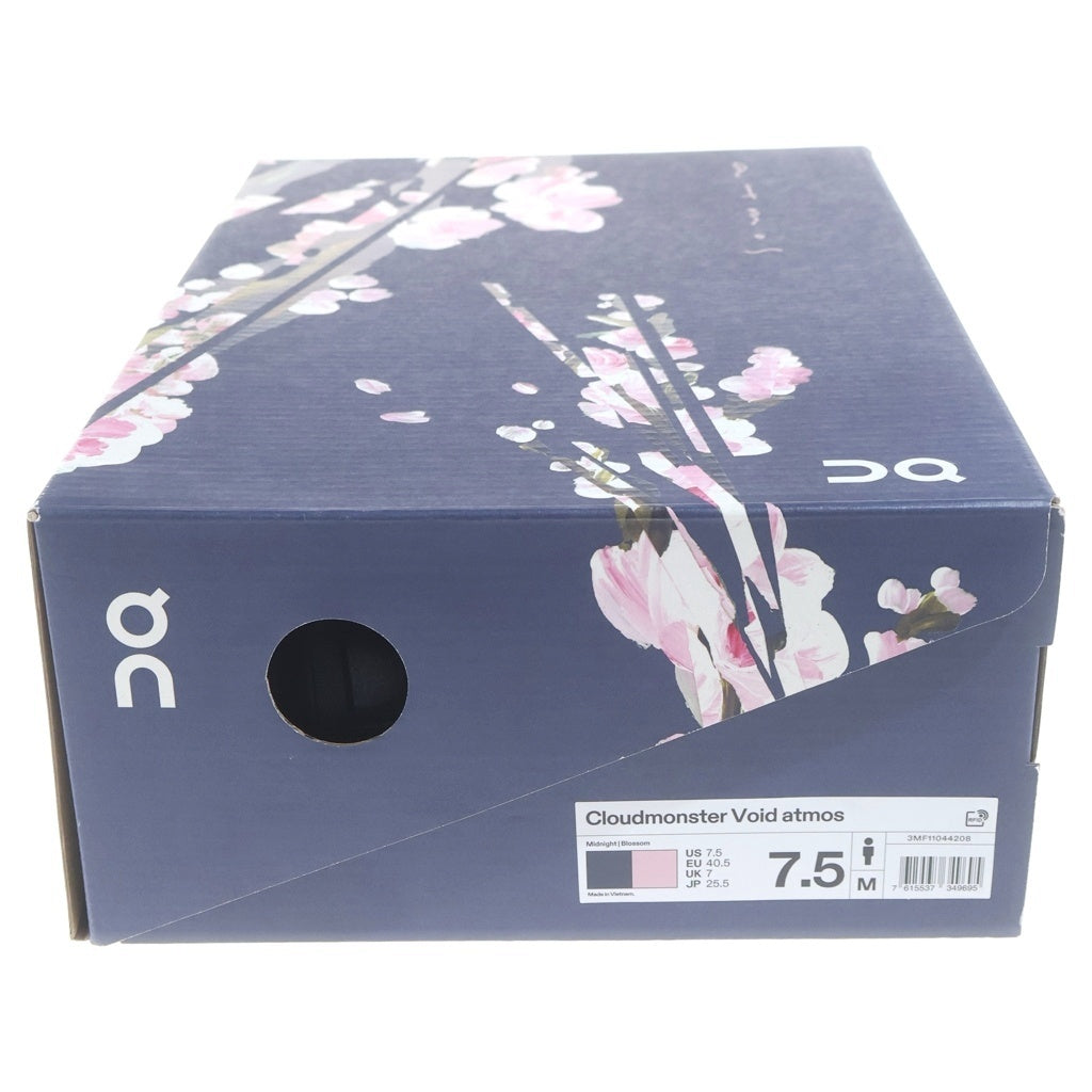 ATMOS(アトモス) ×On Cloudmonster Void YOZAKURA オン クラウドモンスター ヴォイド ヨザクラ ローカットスニーカー ブラック US7.5/25.5cm 3MF11044208
