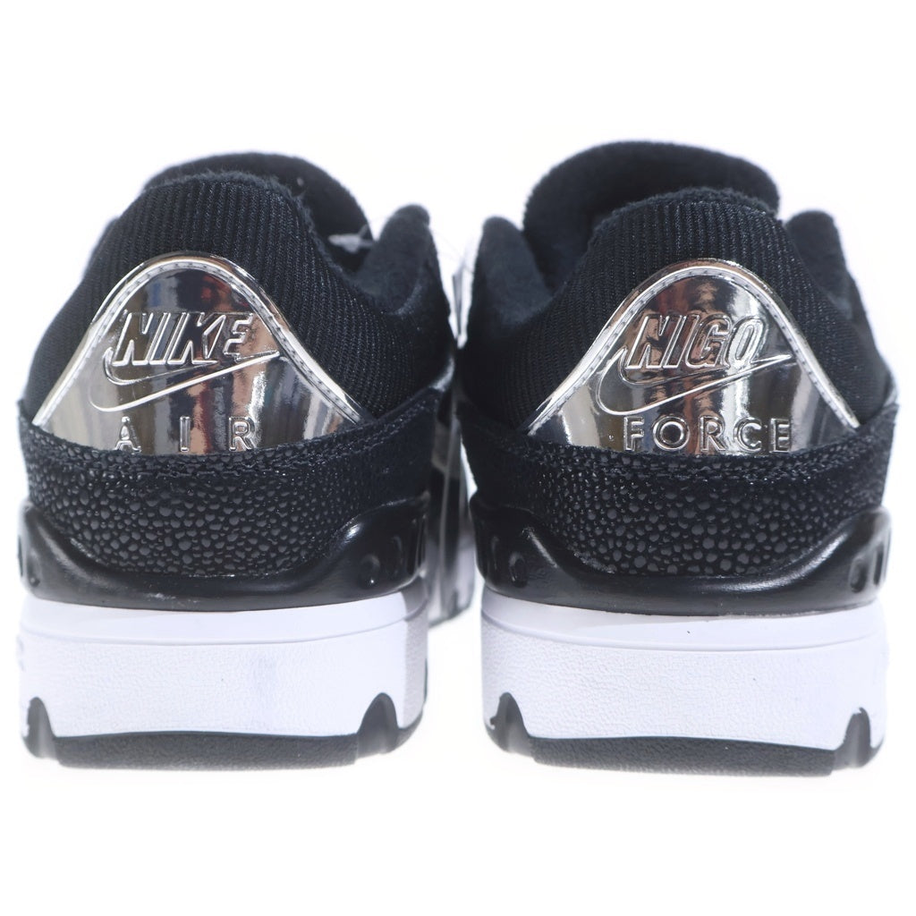 NIKE(ナイキ) ×NIGO AIR FORCE 3 LOW ニゴー エアフォース 3 ローカットスニーカー ブラック/ホワイト US8/26cm HF7630-001