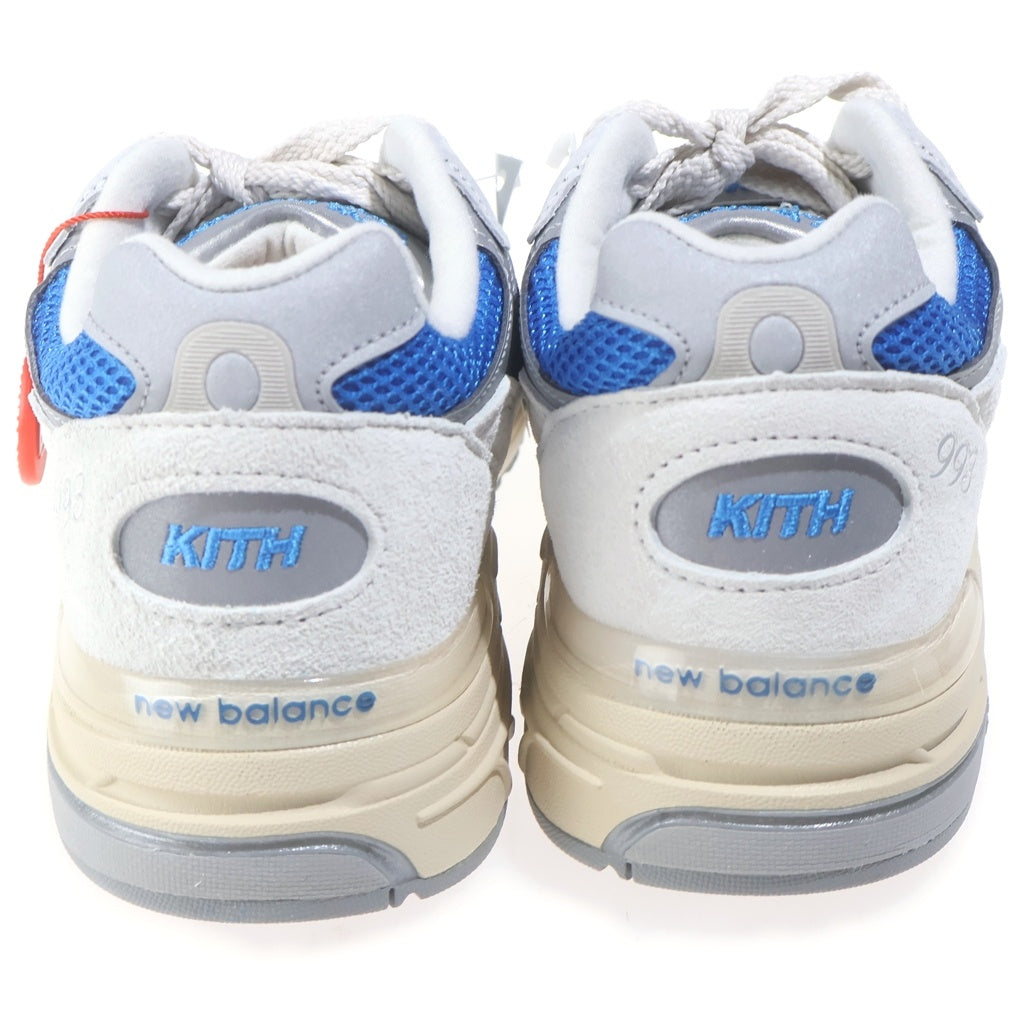 New Balance(ニューバランス) U993MS ×KITH 993 キス ローカットスニーカー ホーム&アウェイ グレー/ブルー