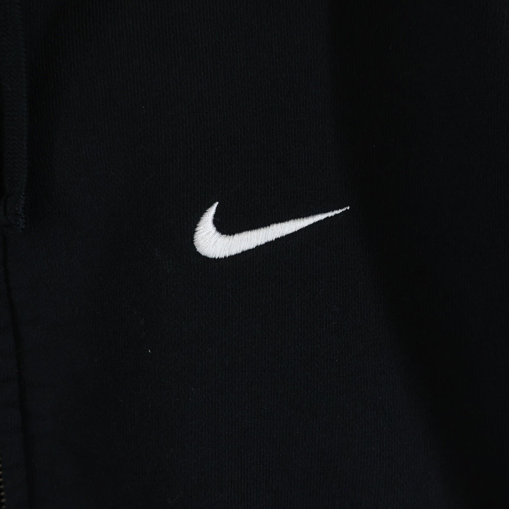 SUPREME(シュプリーム) 25SS ×NIKE Zip Up Hooded Sweatshirt ロゴデザイン ジップアップ フーデッド スウェット パーカー ブラック HF9633-010