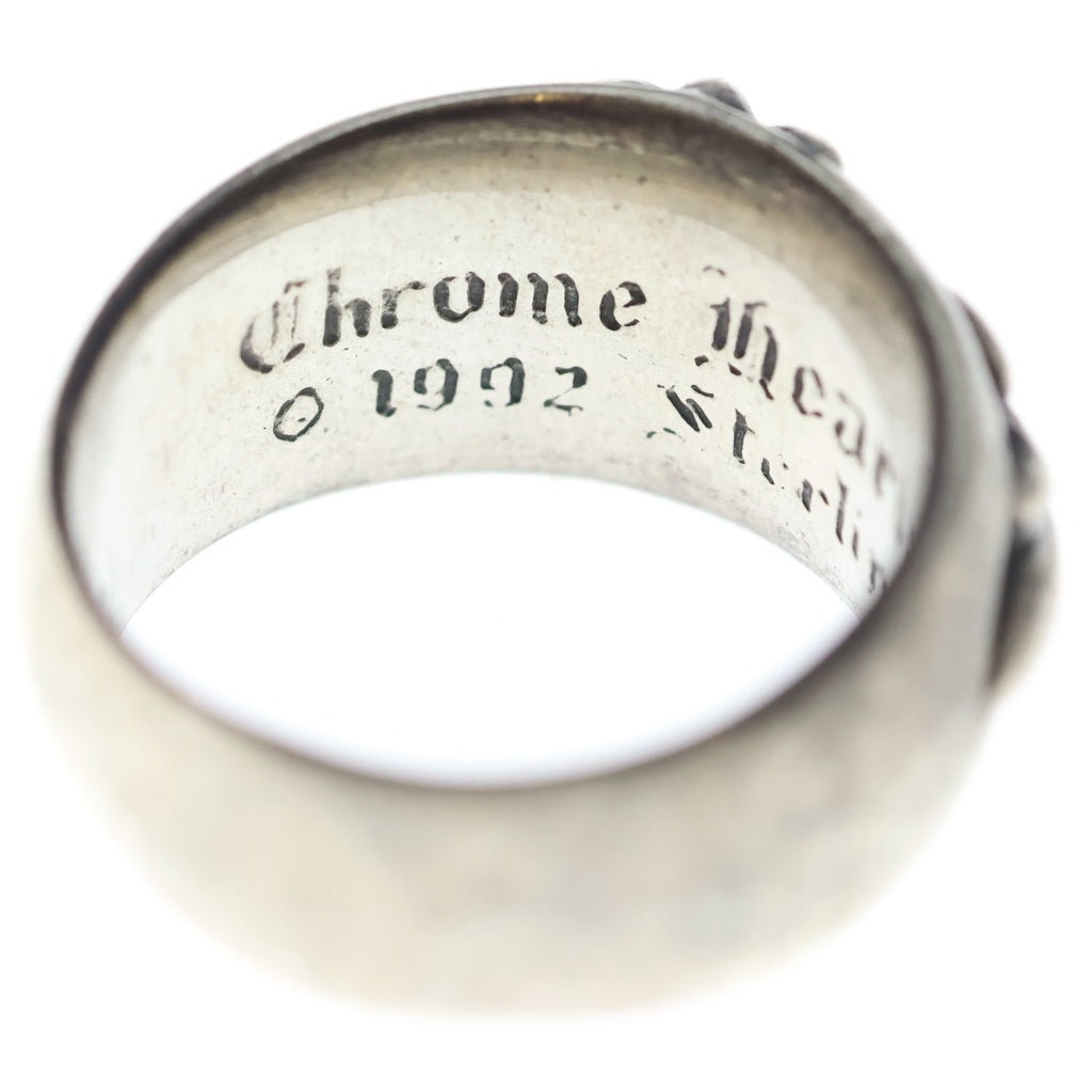 CHROME HEARTS(クロムハーツ) FLRL CRS フローラルクロス リング シルバー
