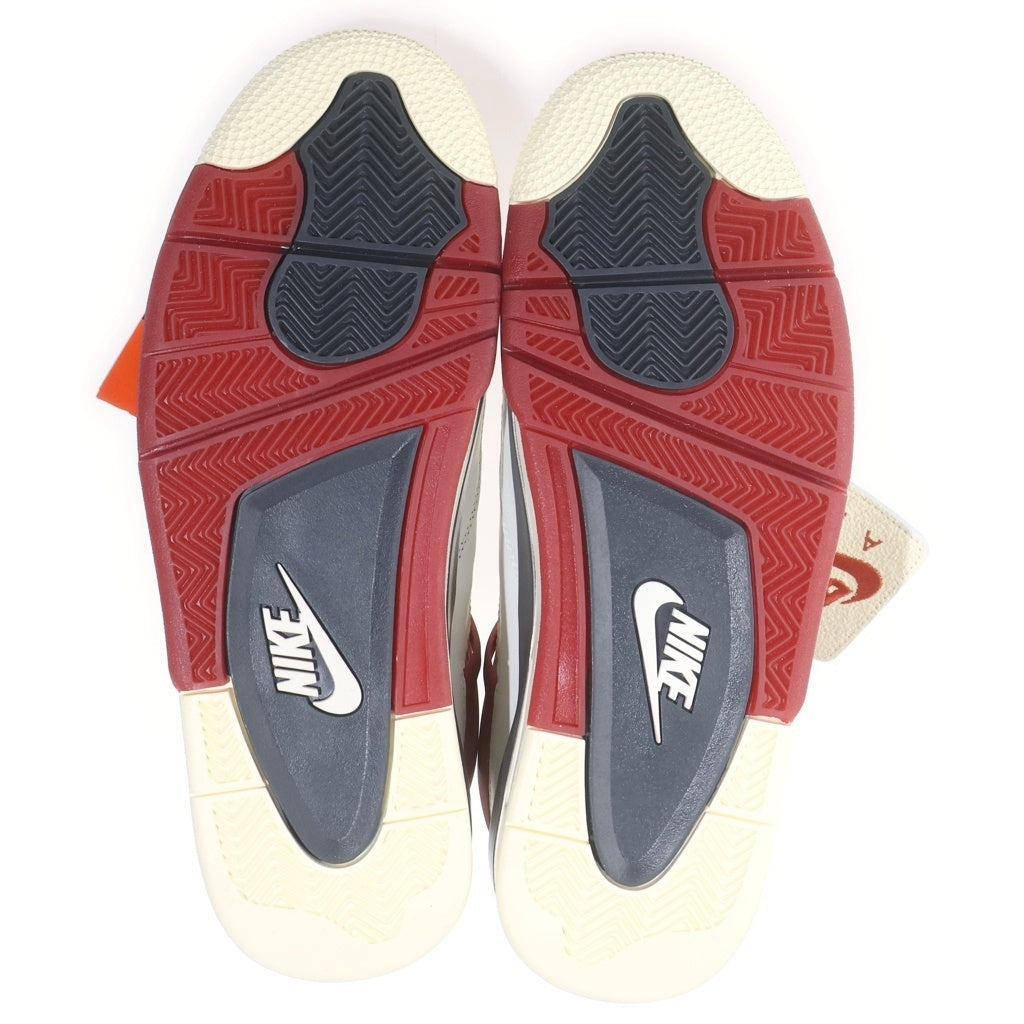 NIKE(ナイキ) ×Nigel Sylvester AIR JORDAN4 Brick After Brick エアジョーダン4 レトロ ハイカットスニーカー ホワイト US8.5/26.5 IQ8055 100