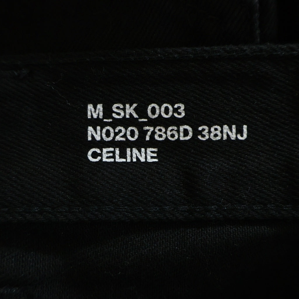 CELINE(セリーヌ) 20AW ストレッチ スリムスキニー デニムパンツ ジーンズ ブラック N020 786D 38NJ