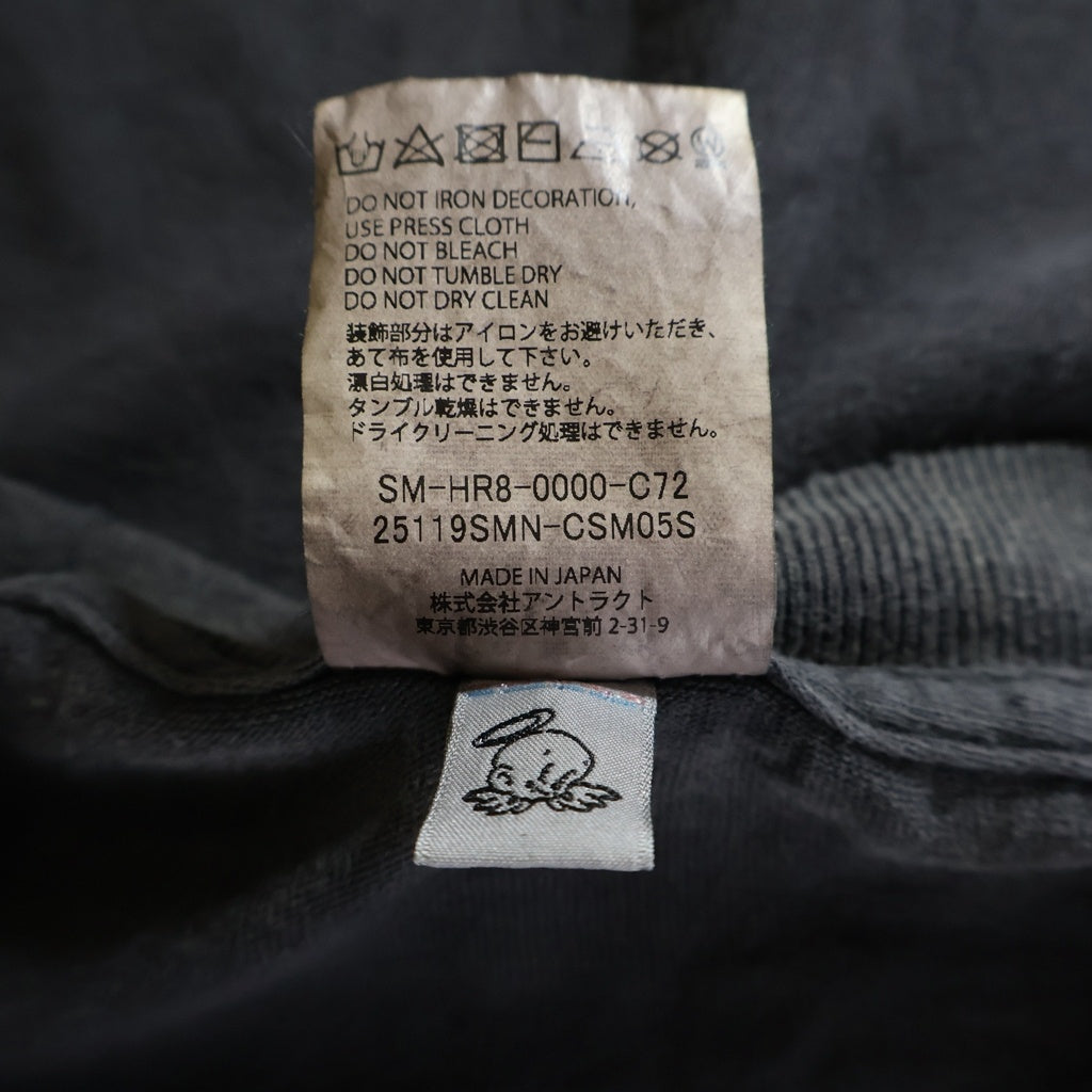 SAINT MICHAEL(セントマイケル) ×NEIGHBORHOOD STHD . L/S TEE SPEED KILLS ネイバーフッド プリント長袖Tシャツ カットソー ブラック SM-HR8-0000-C72
