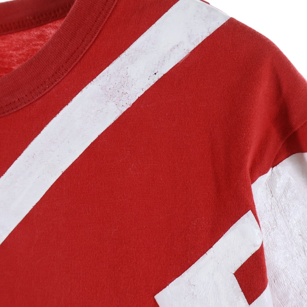 MONCLER(モンクレール) 20SS MAGLIA T-SHIRT ロゴデザイン クルーネック カットソー 半袖Tシャツ レッド F10918C70610