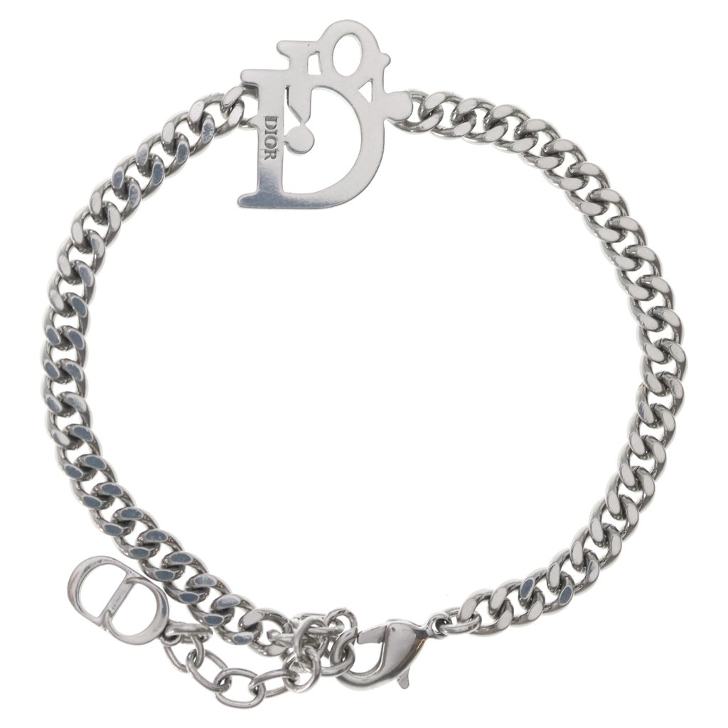 DIOR(ディオール) オブリーク チェーンリンクブレスレット シルバー レディース